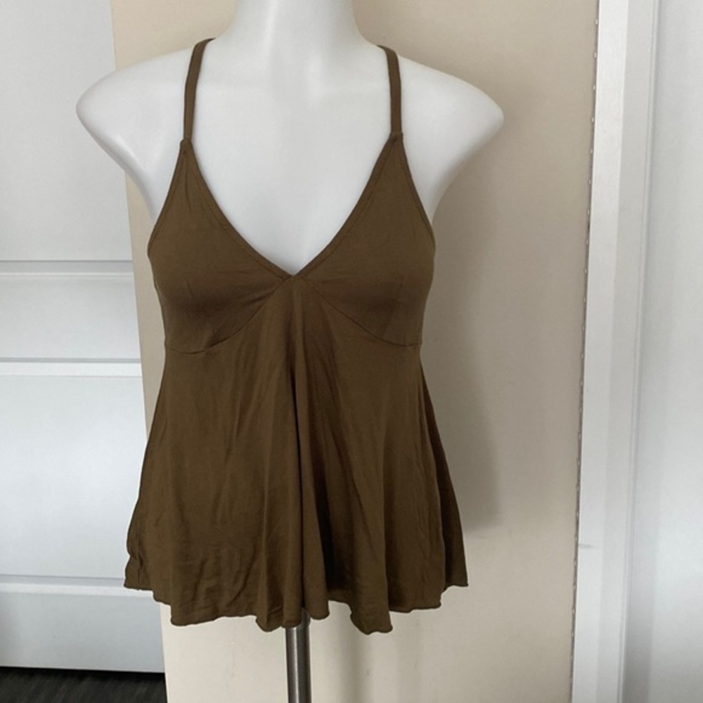 NWT! Basic Green Tank Top